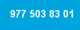 977 503 83 01